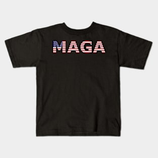 Donald Trump MAGA Make America Great Again Political Election Kids T-Shirt